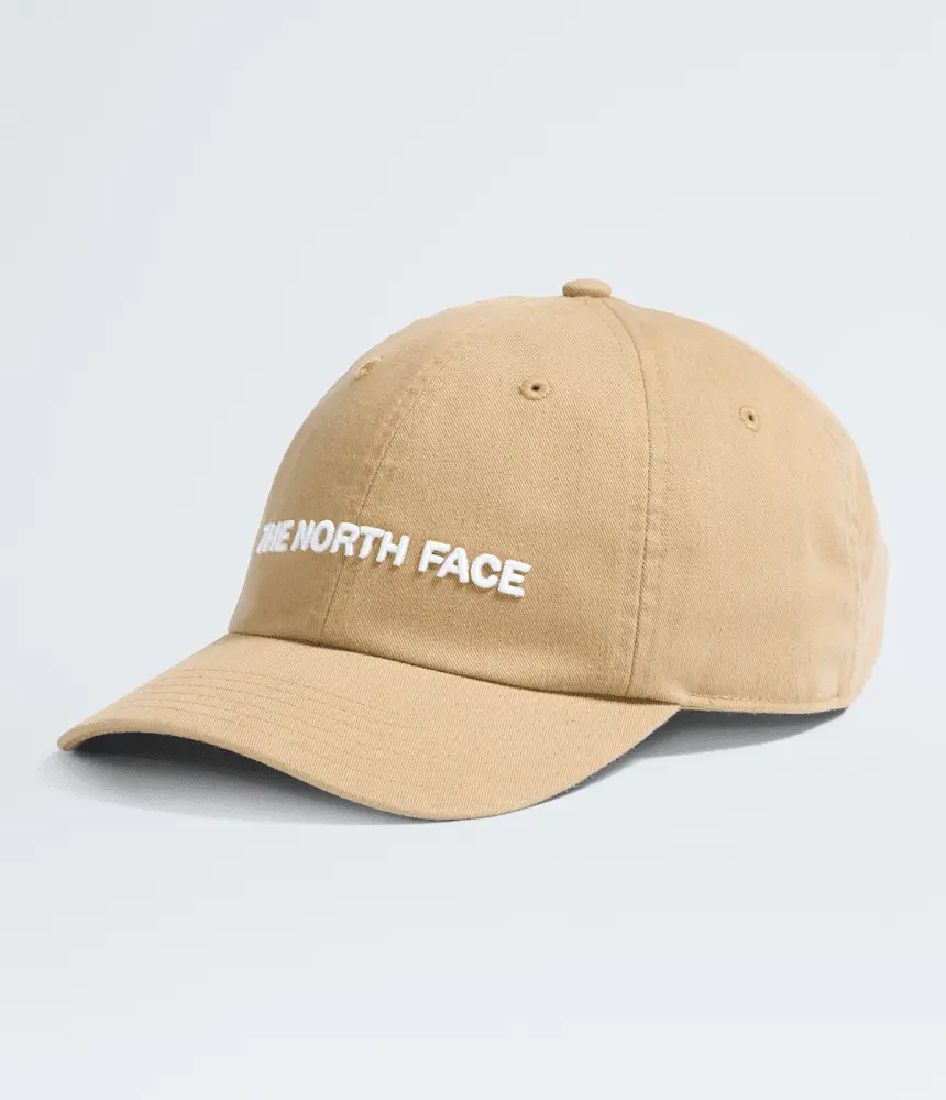 

Просторная бейсболка Roomy Norm Hat The North Face, Washed Khaki Stone/Horizontal Logo