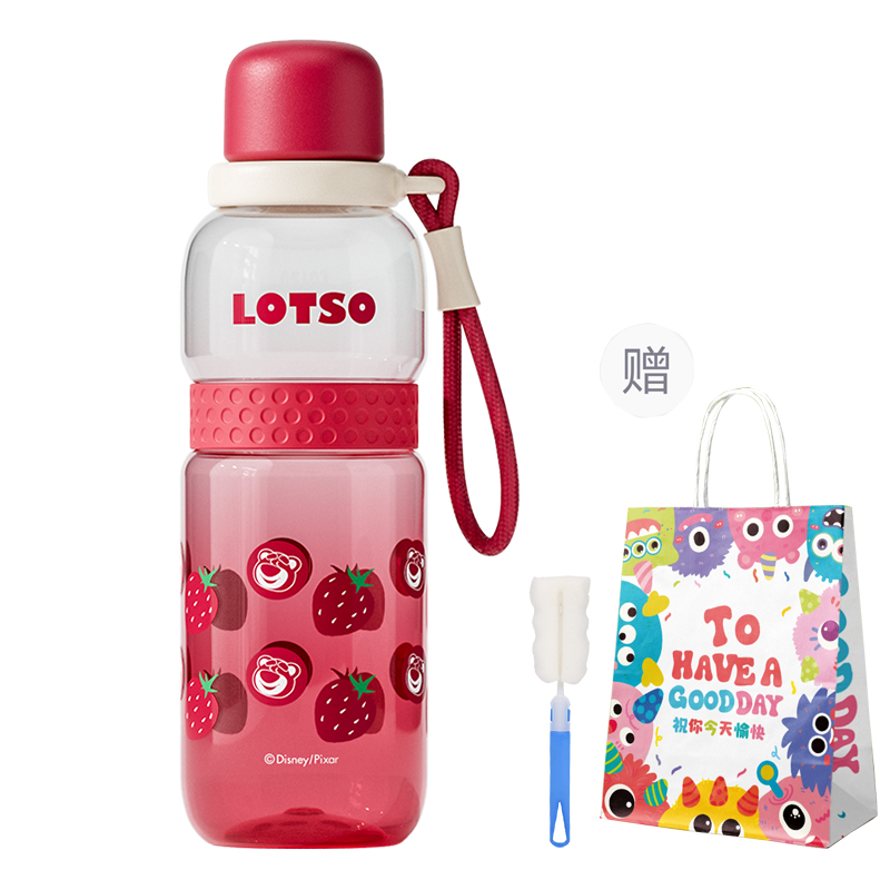 

Высококачественная портативная пластиковая бутылка для воды 720 мл Disney, красный