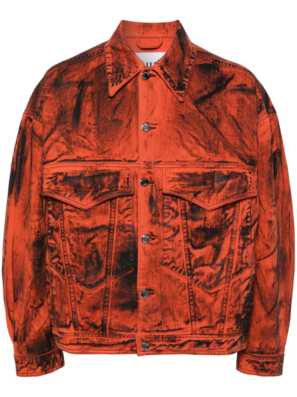 

Куртка Shadow Denim Paint Études Studio, оранжевый