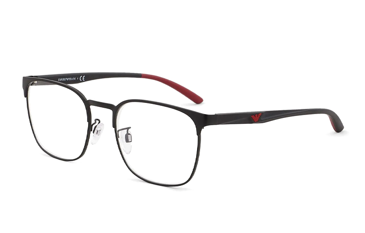 

Оправы для очков квадратной формы EMPORIO ARMANI, черные