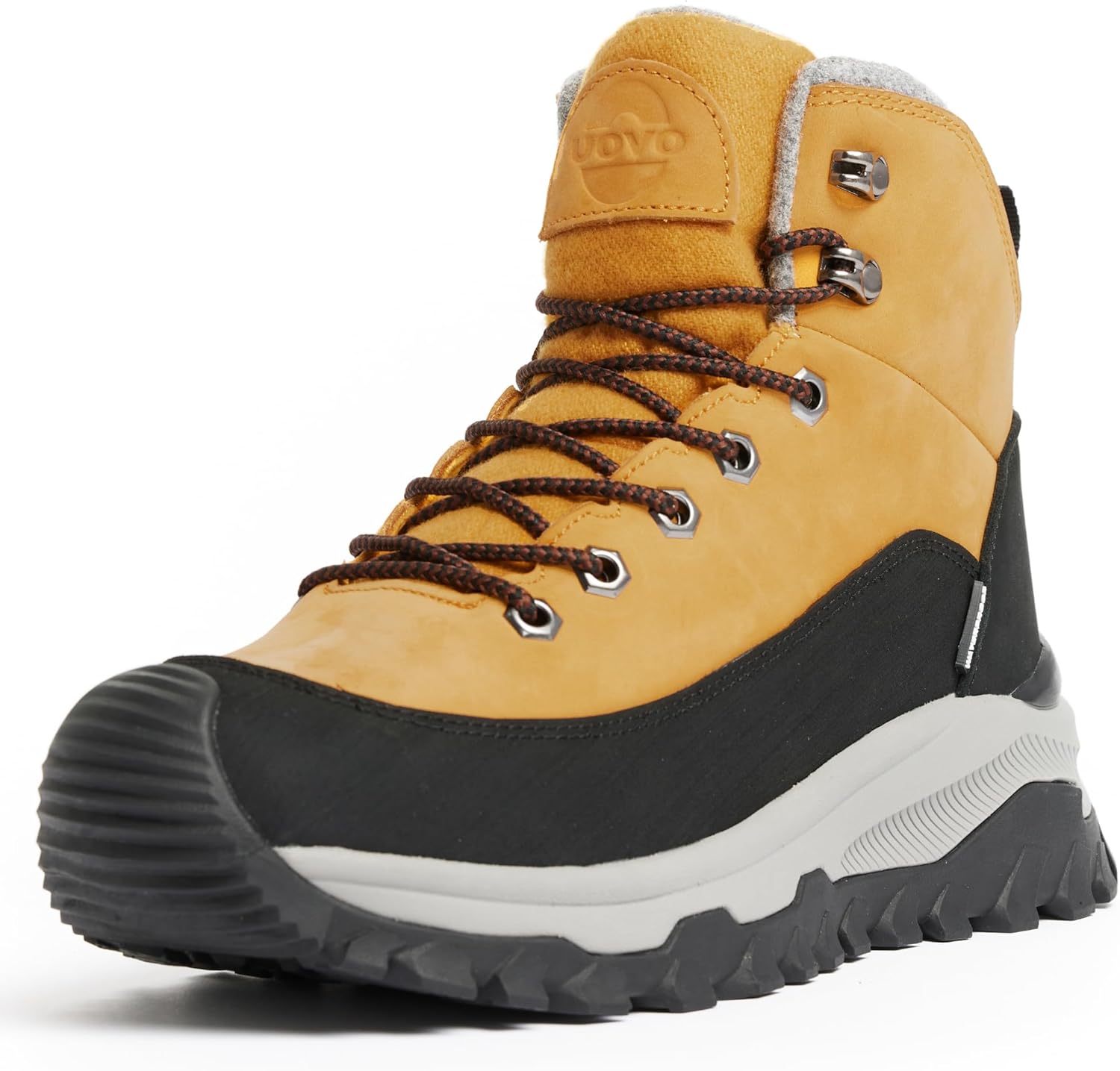 

Мужские зимние ботинки UOVO Monte, водонепроницаемая кожа, Wheat