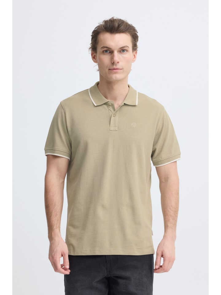 

BLEND Рубашка-поло BHEdin коричневого цвета, Коричневый, BLEND Рубашка-поло BHEdin коричневого цвета