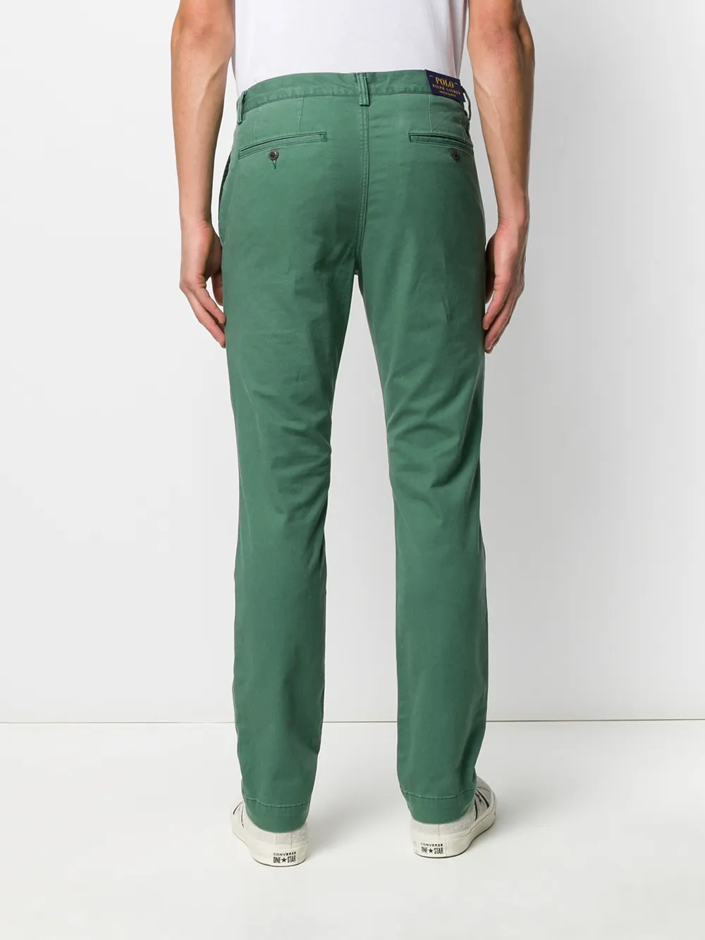 Брюки чинос Bedford POLO RALPH LAUREN, зеленый — фото 4