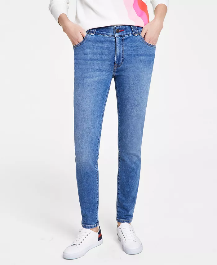 

Женские узкие джинсы TH Flex Waverly Tommy Hilfiger, синий