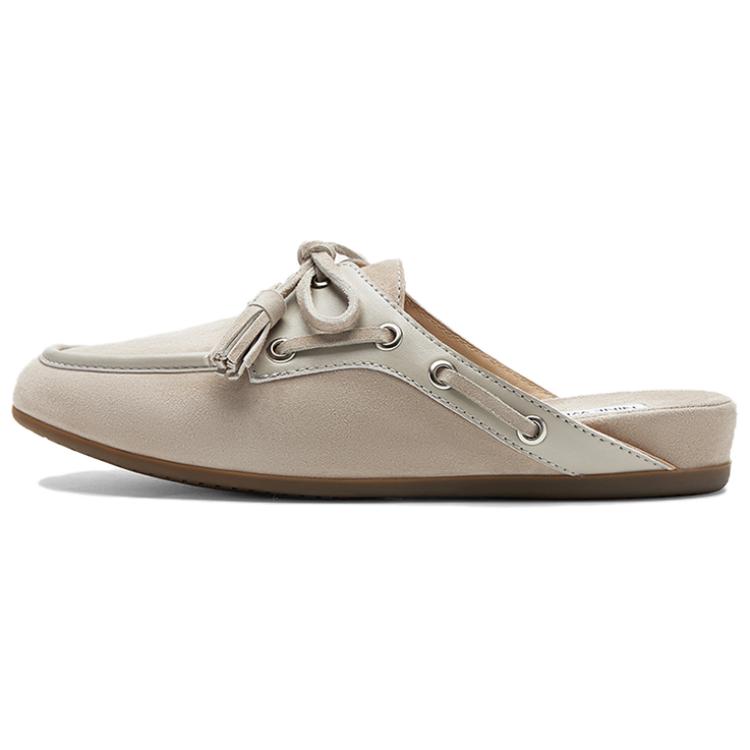 Женские сандалии с закрытым носком, устойчивые к истиранию NINE WEST, Light Gray