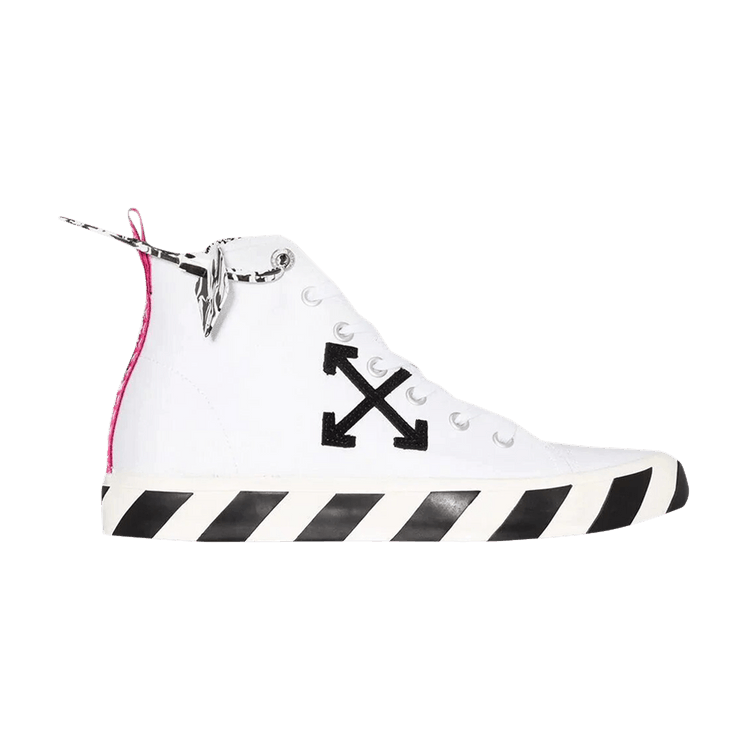 

Кроссовки Off-White Off-White Vulc Sneaker Mid 'White Black', белый