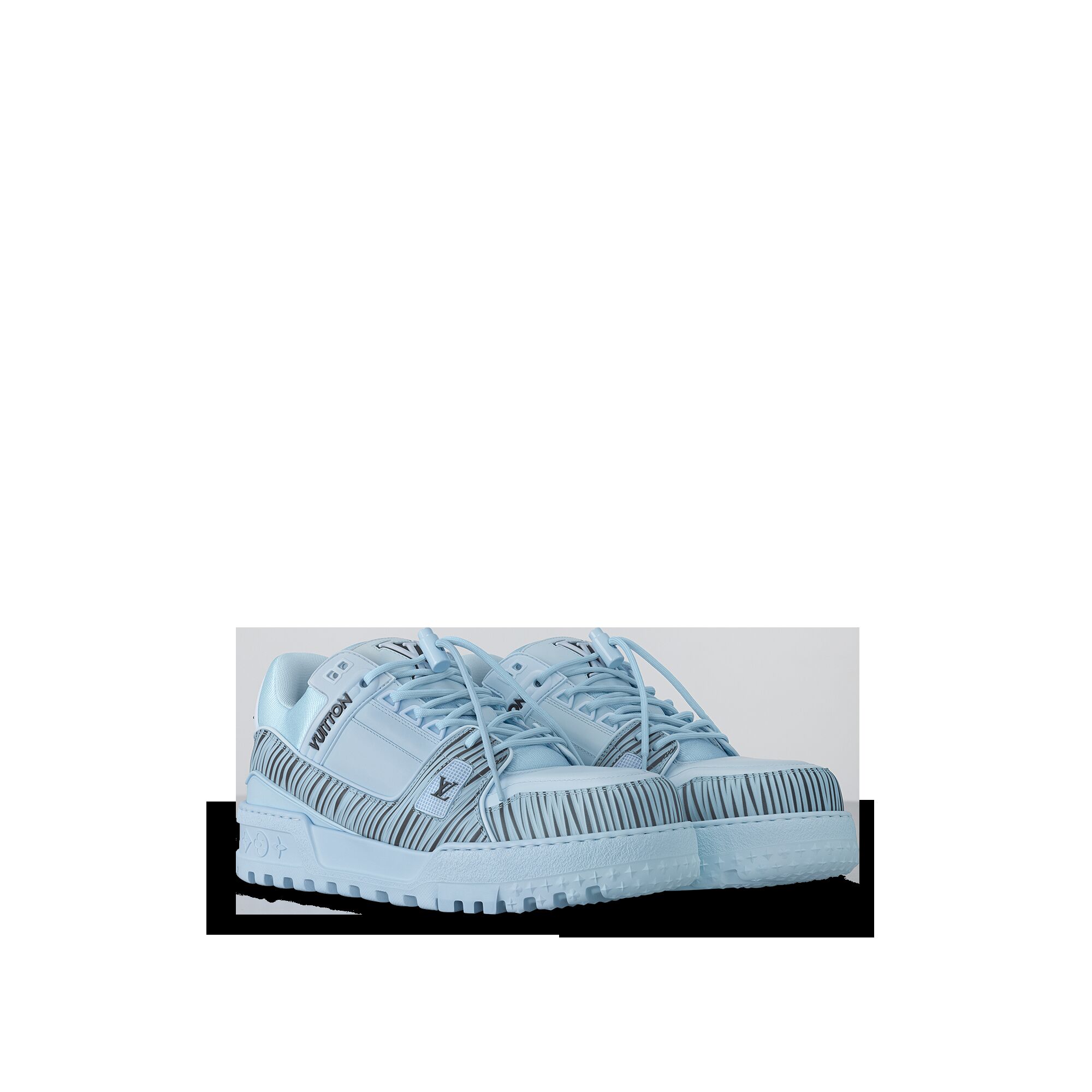 

Кроссовки LV x Park Seo-Bo LV Trainer Maxi Louis Vuitton, синий