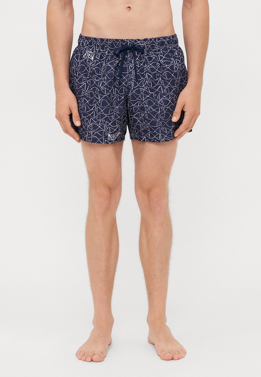 

Шорты для плавания MOSCHINO SWIM FISH ARCHIVE PRINT SHORT, Multi Blue/Blue