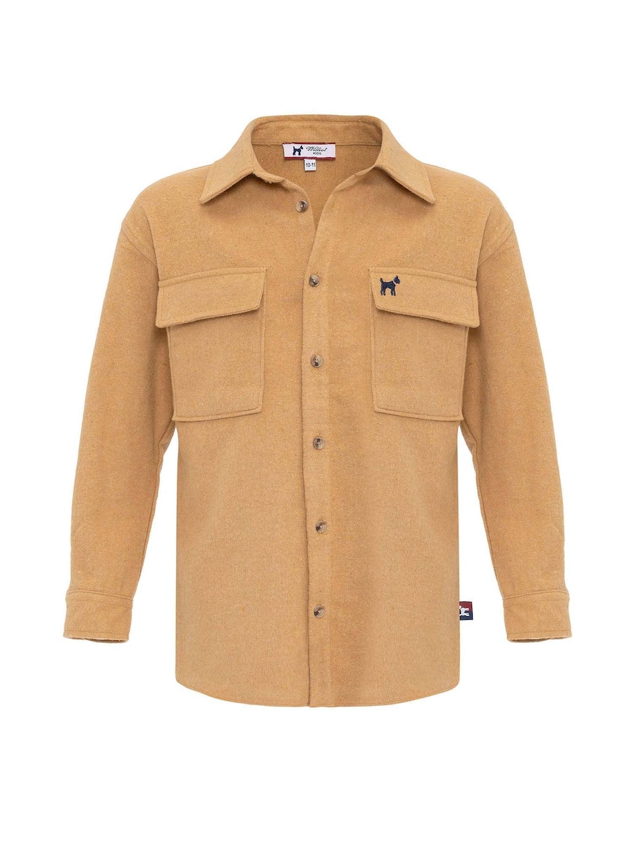 

Рубашка на пуговицах классического кроя Williot, светло-коричневый