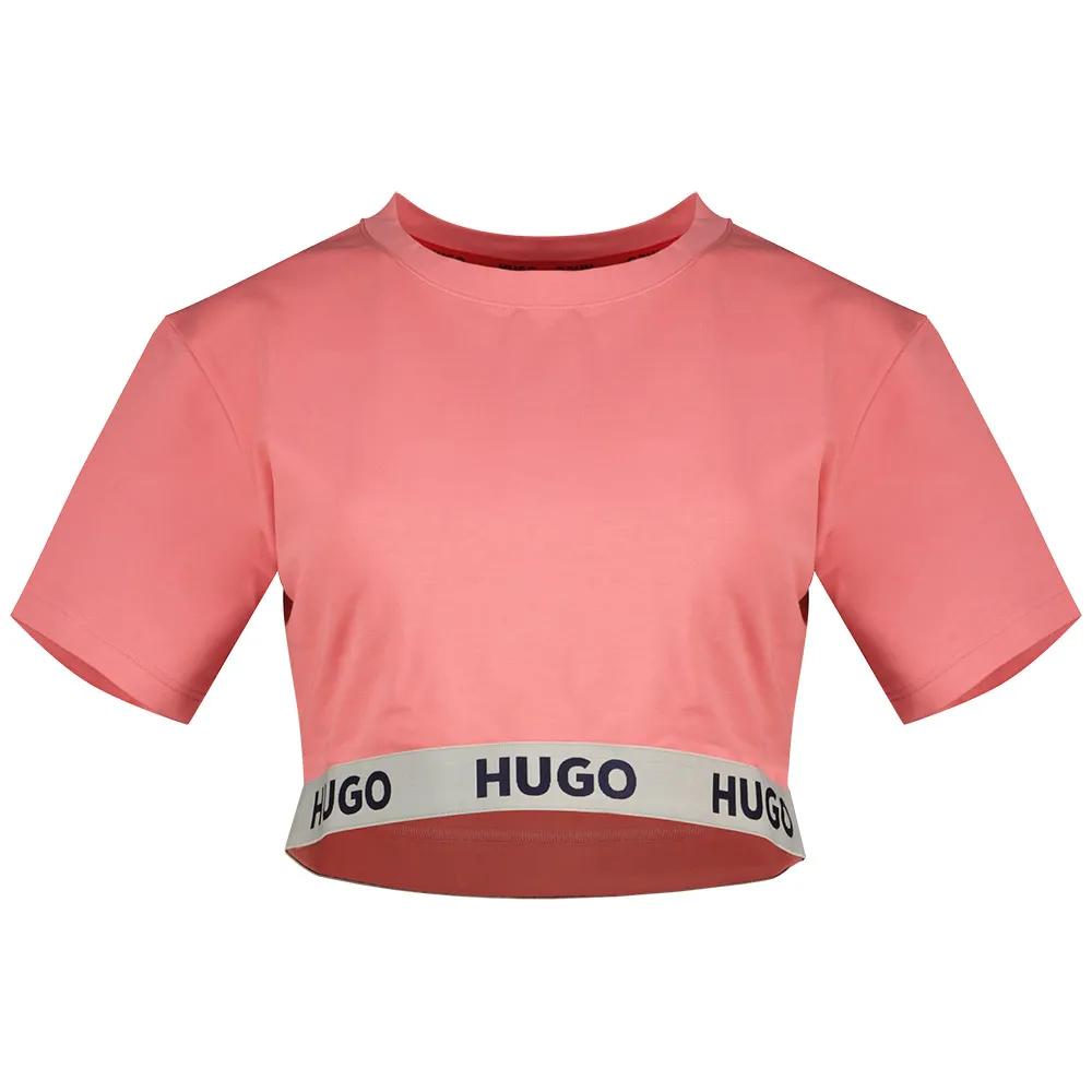 

Футболка с коротким рукавом HUGO Sporty Logo 10262204 01, розовый