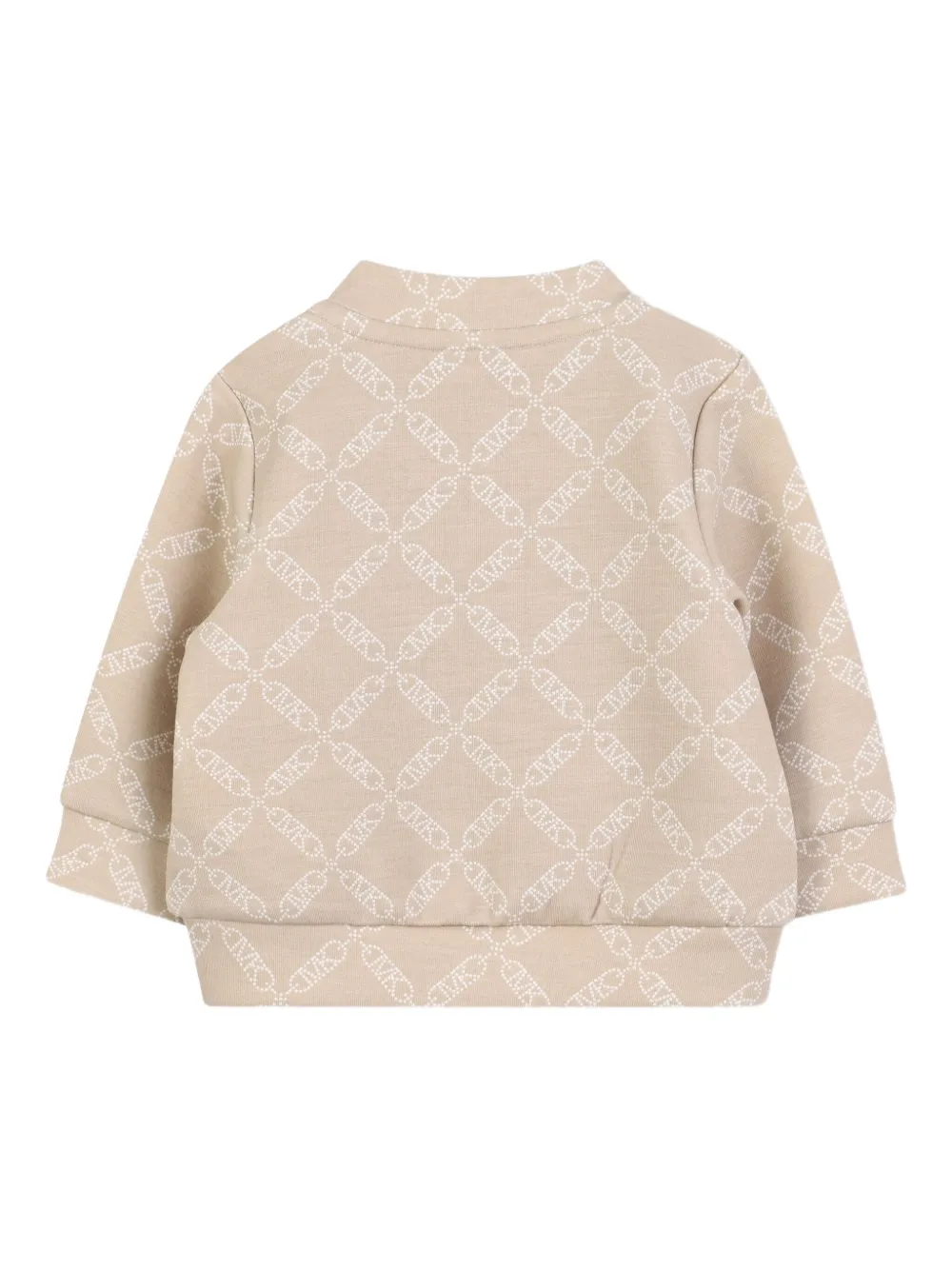Комплект из топа и юбки с узором MK Empire Michael Kors Kids, нейтральный — фото 3