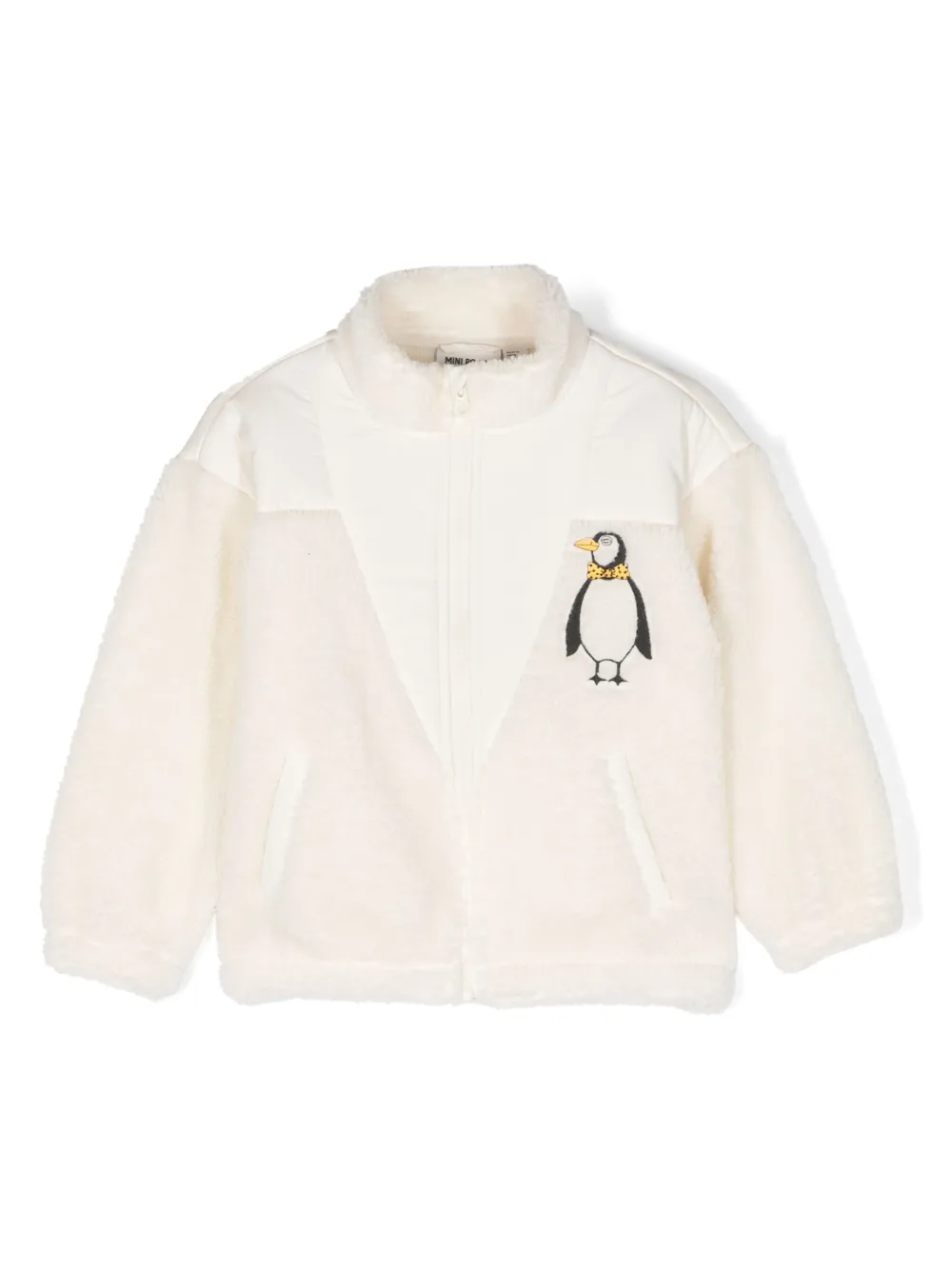 

Бомбер Penguin Pile на молнии Mini Rodini, белый