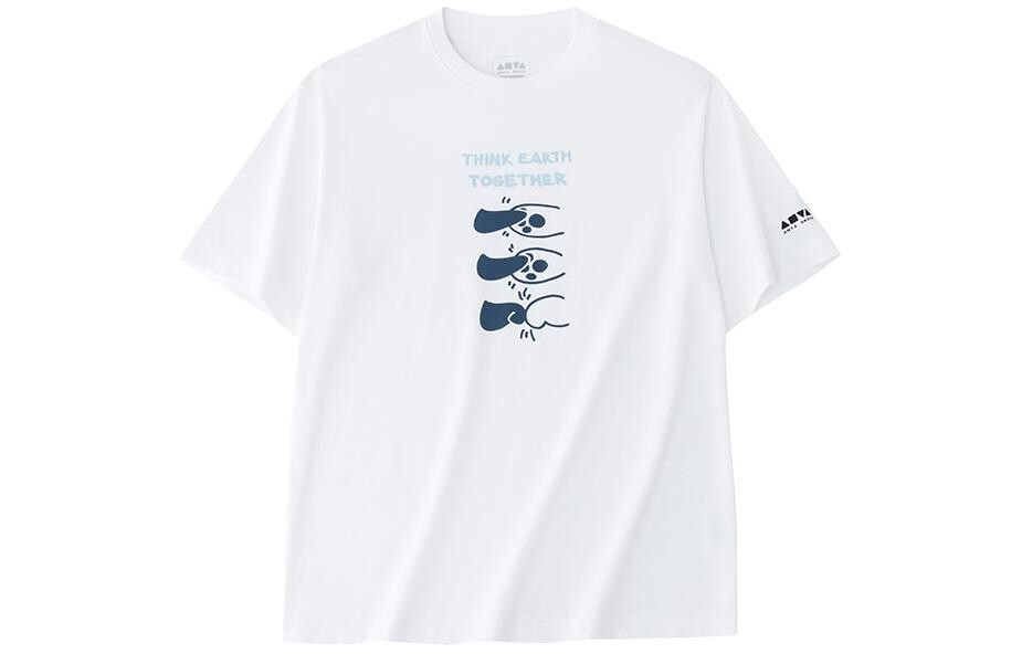 

Футболка Life Collection унисекс снежинка белая Anta, цвет Snowflake White