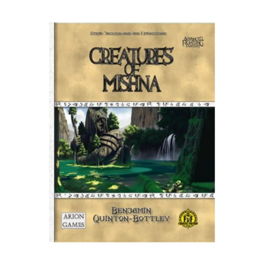 

Creatures of Mishna, Advanced Fighting Fantasy (2nd Edition), мягкая обложка