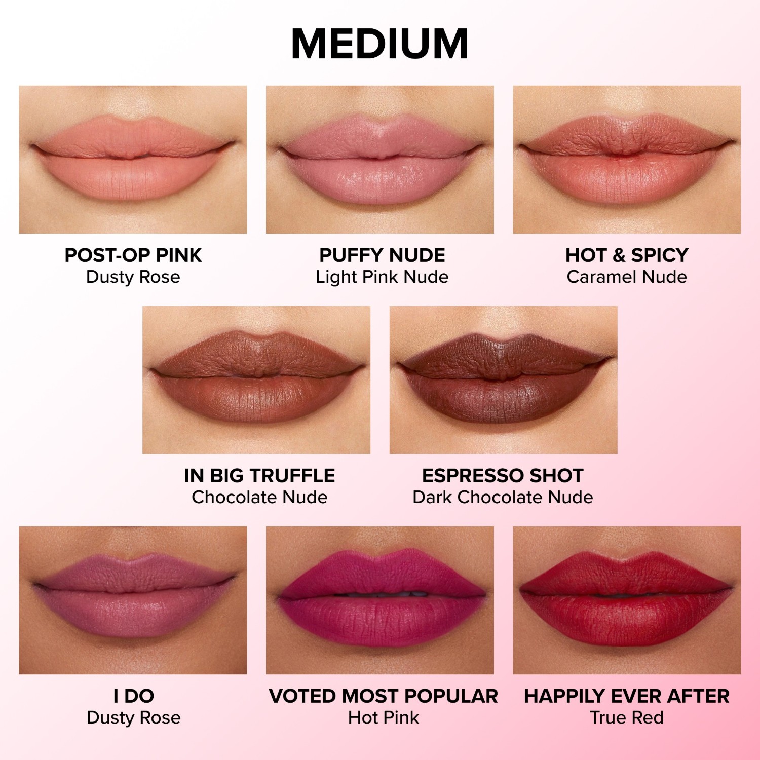 Помада для губ lip injection extreme lip shaper Too Faced, post-op pink, вес 0.28 гр. — фото 4
