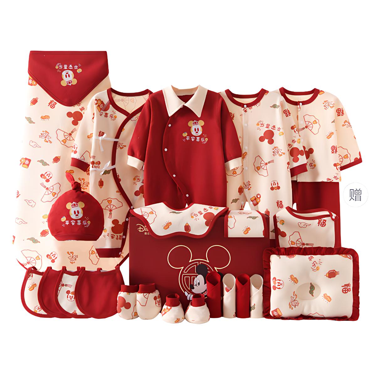 

Подарочная коробка для малышей и детей ясельного возраста Disney, [Box]Mickey Mouse Peaceful Joy All-Season 24 Pcs Set