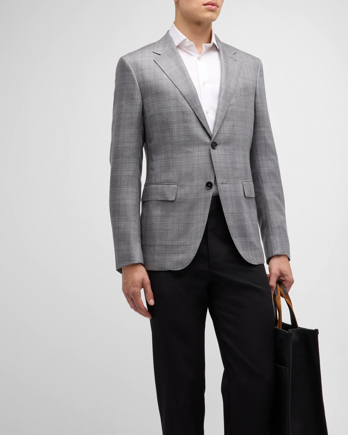 

Мужское спортивное пальто в клетку из смесового кашемира ZEGNA, цвет Medium Gray Check, Серый, Мужское спортивное пальто в клетку из смесового кашемира ZEGNA, цвет Medium Gray Check