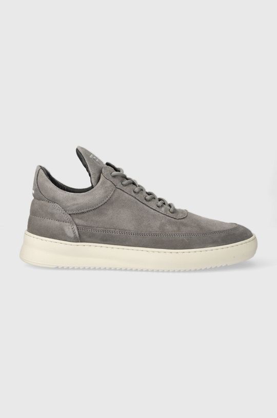 

Замшевые кроссовки Filling Pieces, серый