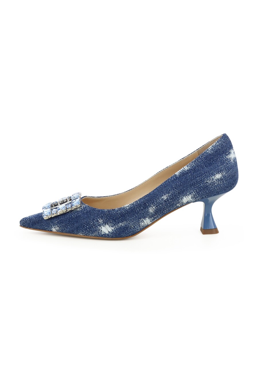 Туфли EVITA PERLA, Blue denim
