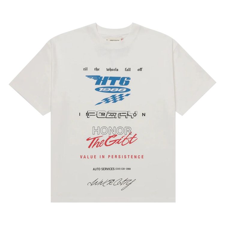

Футболка Honor The Gift Persistence Race Tee 'White', белый