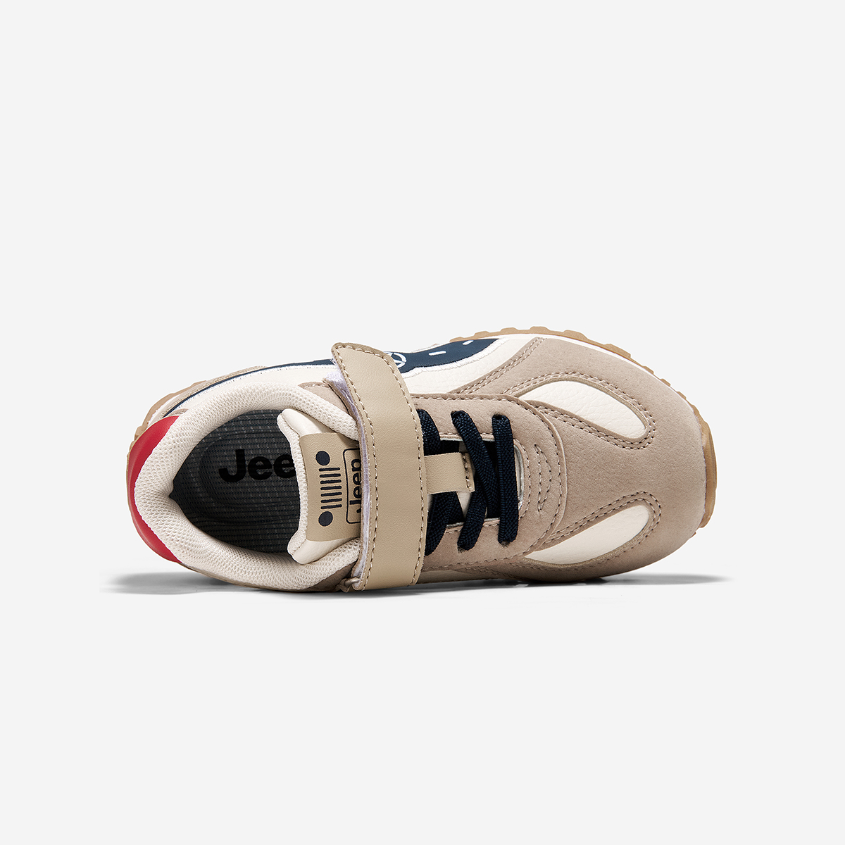 Jeep Кроссовки для скейтбординга Cushioning Breathable Low top Khaki детские — фото 3