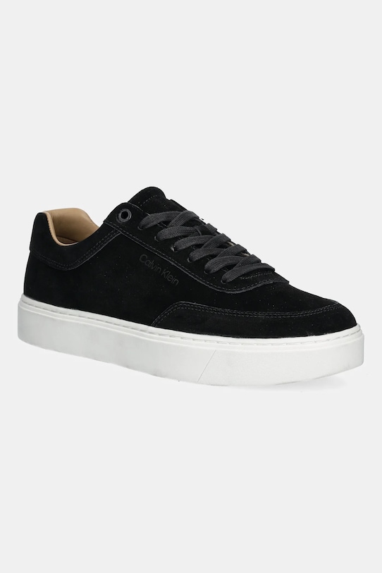 

Замшевые кроссовки Clean Cup Low Laceup Oxf Su Calvin Klein, черный