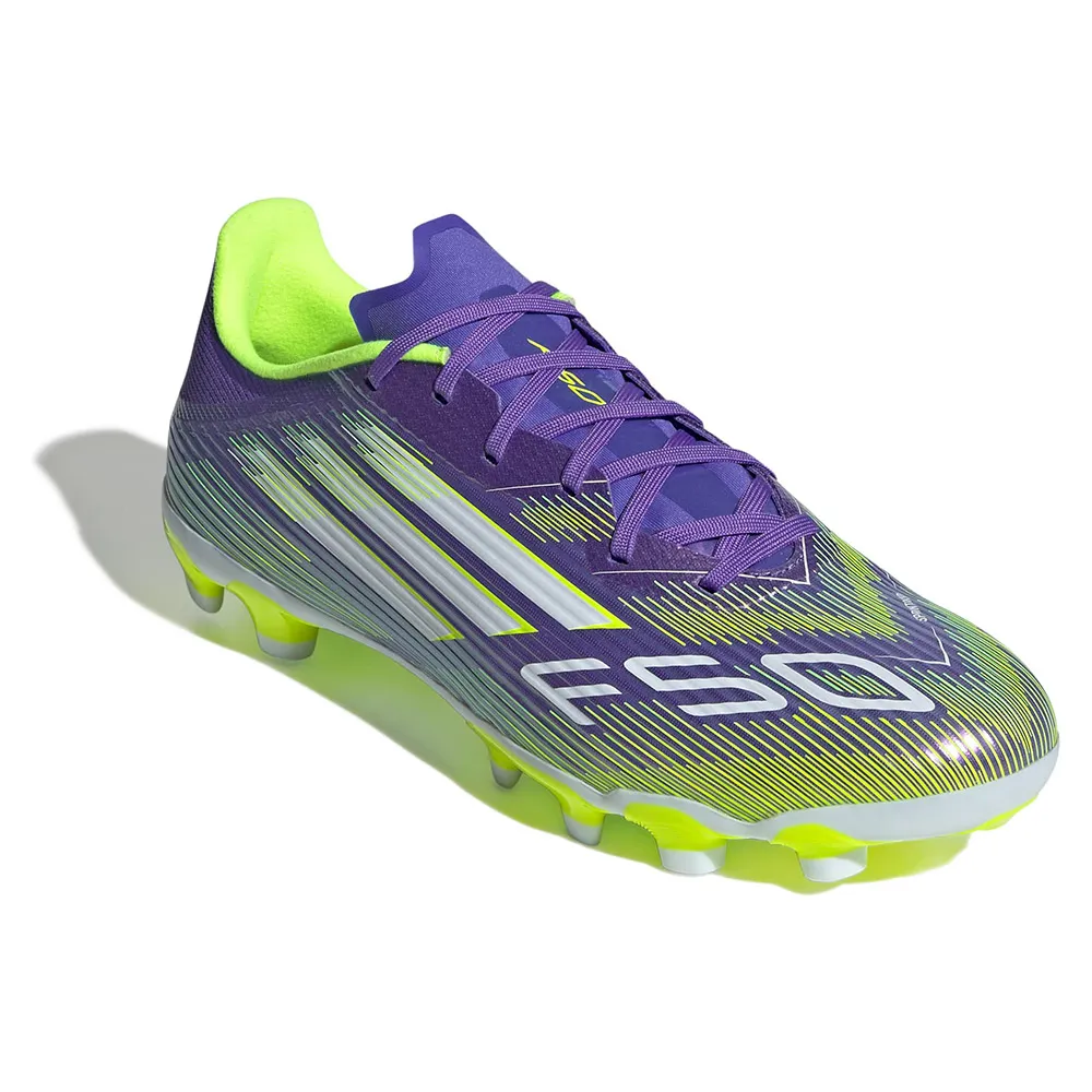 Футбольные бутсы adidas F50 League MG, фиолетовый — фото 4
