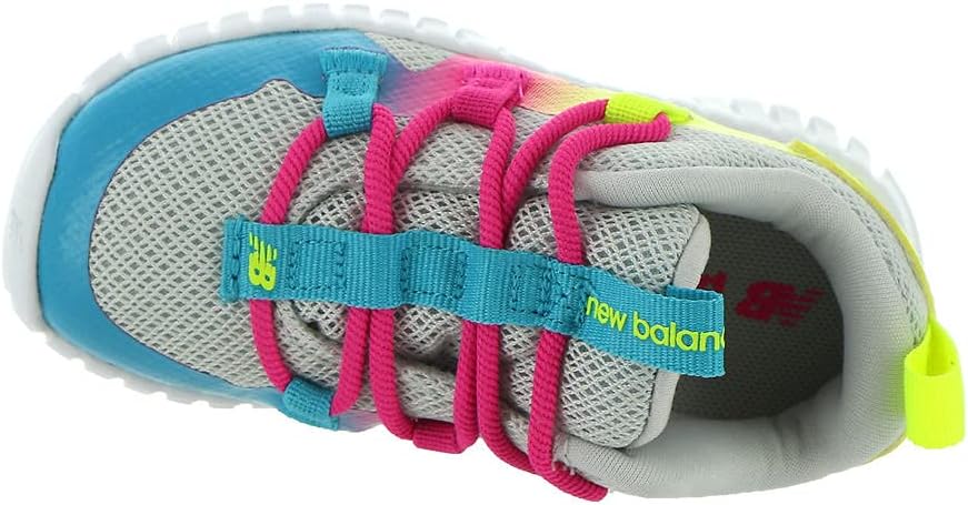 Кроссовки New Balance Kid's Playgruv V1 с эластичной шнуровкой, розовый — фото 3