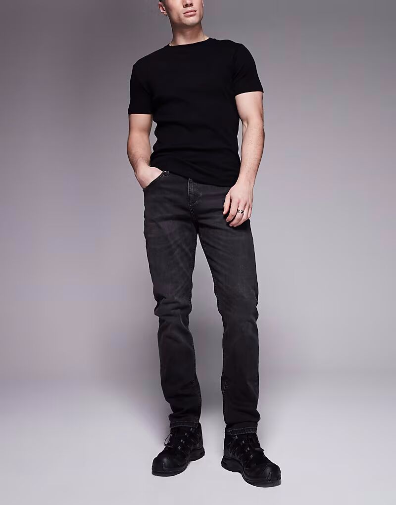 

Джинсы River Island облегающего кроя черного цвета