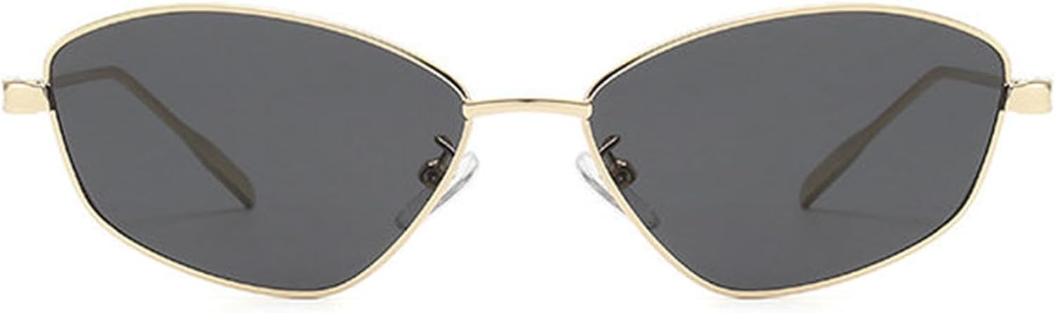 

Willochra Женские солнцезащитные очки неправильной формы Модные Роскошные Маленькие Сексуальные Кошачий глаз Узкие Солнцезащитные очки Винтажные Панк-очки Синие Очки, C2