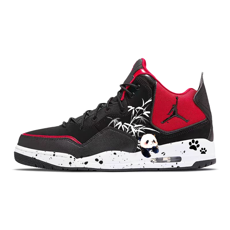 

Jordan Баскетбольные кроссовки Courtside 23 Vintage, мужские, средней высоты, черно-красные