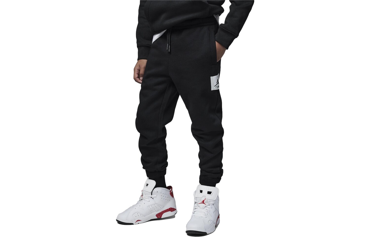 

Детские трикотажные спортивные штаны Jordan, цвет Black
