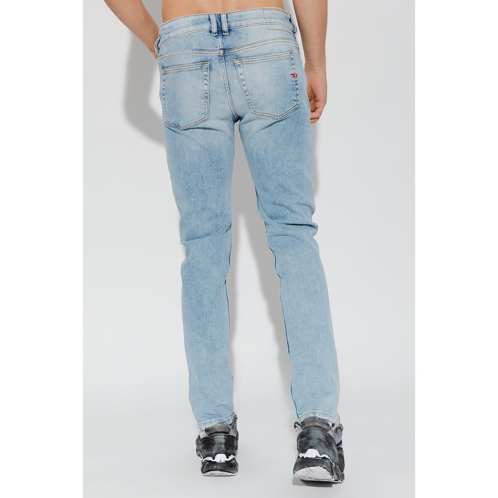

Хлопковые джинсы и мужские брюки Diesel, цвет Light Blue
