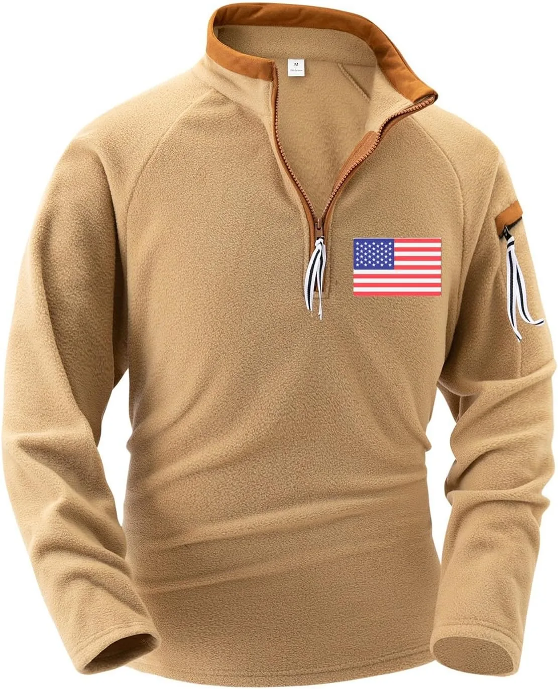 

Полузастегивающийся пуловер мужской Slim Fit