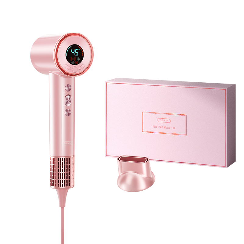 

Фен для волос T-Flash, Frosted Pink
