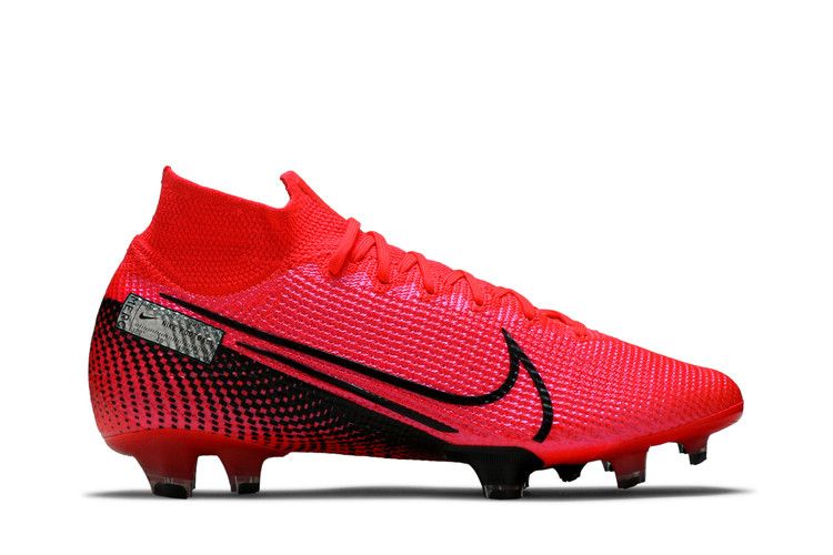 Бутсы Nike Mercurial Superfly 7 Elite FG 'Laser Crimson', красный — фото 2