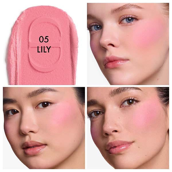 Жидкие румяна с матовым финишем DIOR Forever Blush Soft Filter, 05 Lily — фото 3