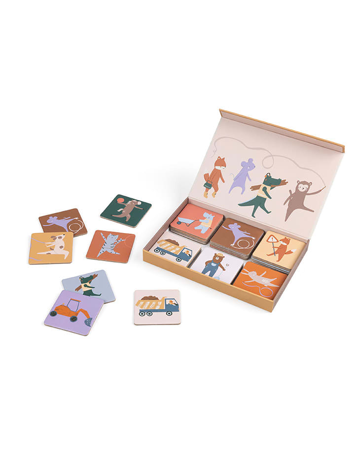 

Игра на развитие памяти «Пальчики и строители» - для детей от 3 лет и старше