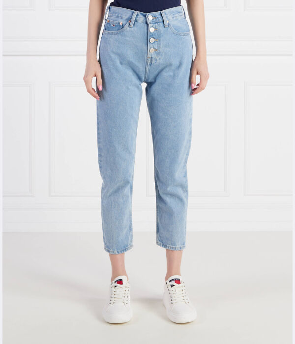 

Джинсы izzie hr slim ankle bf Slim boyfriend fit Tommy Jeans, синий