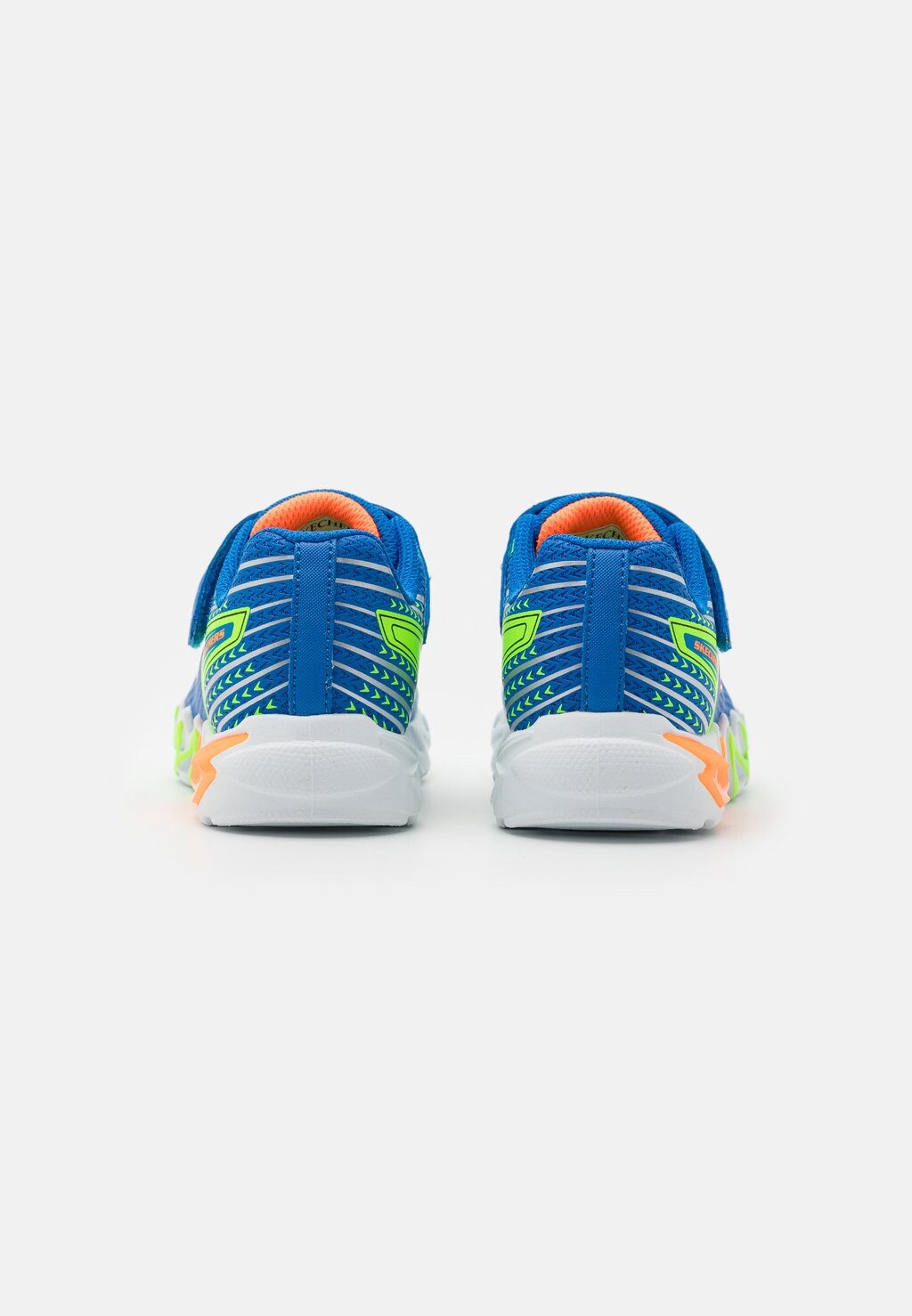 Кроссовки низкие FLEX-GLOW BOLT Skechers, цвет royal/lime/orange/silver — фото 3