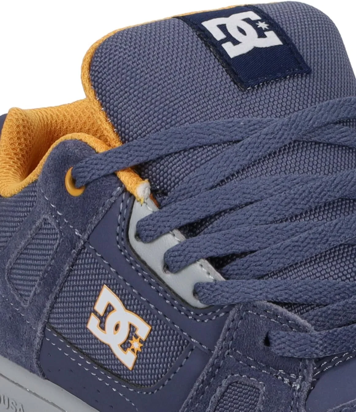 Кеды DC, Stag, Navy/Grey/Orange — фото 2