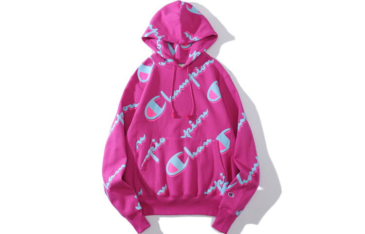 

Толстовка унисекс пурпурная Champion, цвет Magenta