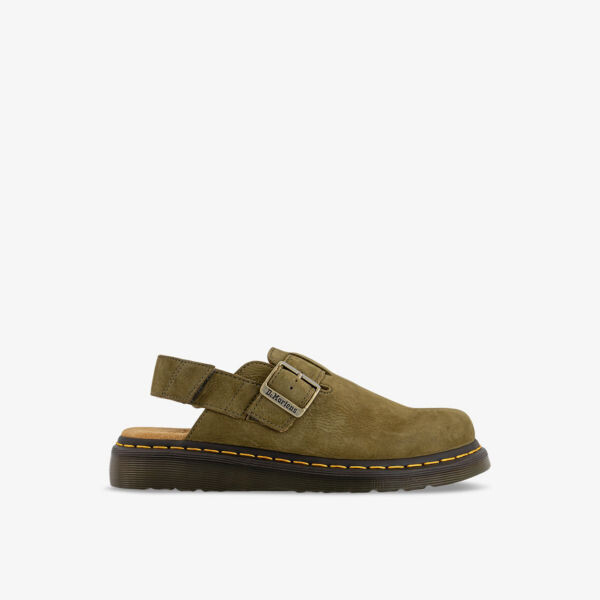 

Мюли jorge ii из замши и кожи на плоской подошве Dr. Martens, зеленый