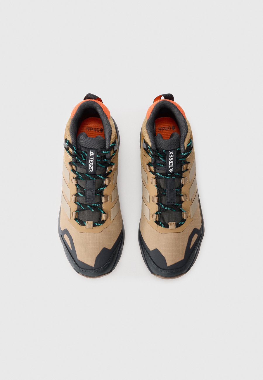 Кроссовки Adidas Terrex SKYCHASER AX5 MID GORE-TEX, Cardboard/Blanch Cargo/Semi Impact Orange/Brown — фото 4