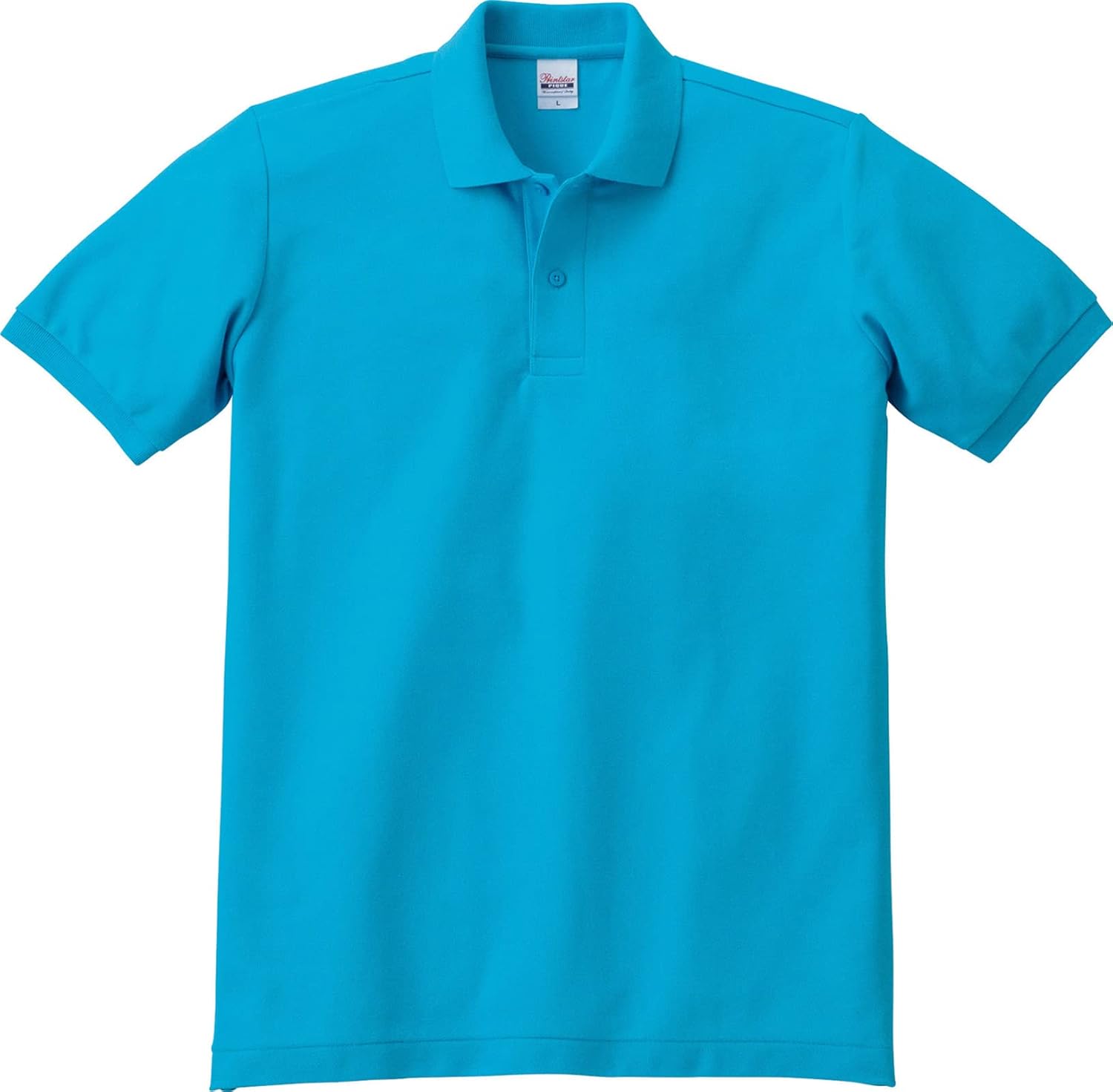 

Футболка-поло Printstar 5.8 oz T/C (без карманов) 00141-NVP мужская, бирюзовый