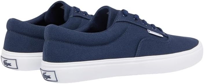 Мужские кроссовки Lacoste Lace Base, белый/синий/темно-синий — фото 3