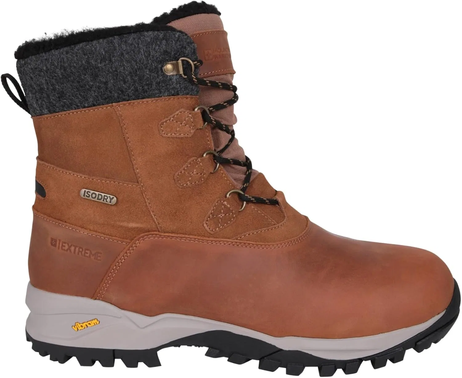 Мужские водонепроницаемые термоботинки Mountain Warehouse Tallin Extreme от Vibram, коричневый — фото 2