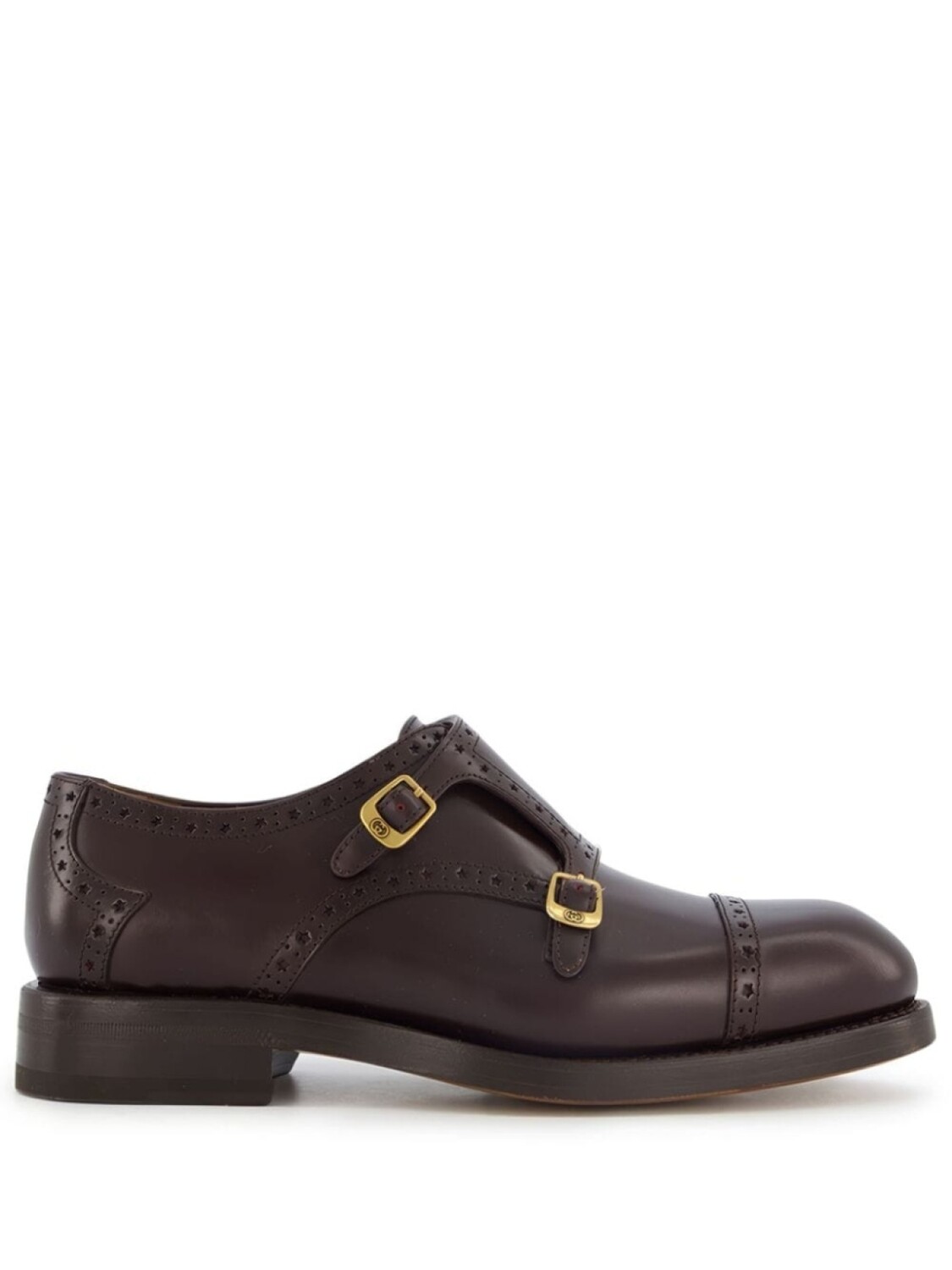 

Gucci туфли монки с пряжками, красный