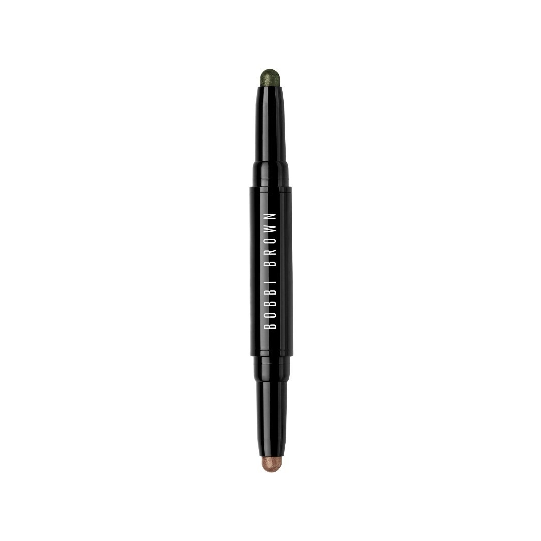 

Тени для век long-wear cream shadow stick duo Bobbi Brown, café / gilded green, вес 1.6 гр.