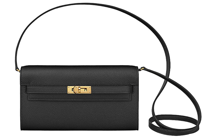 

HERMES Кожаный кошелек Келли То Го Эпсом